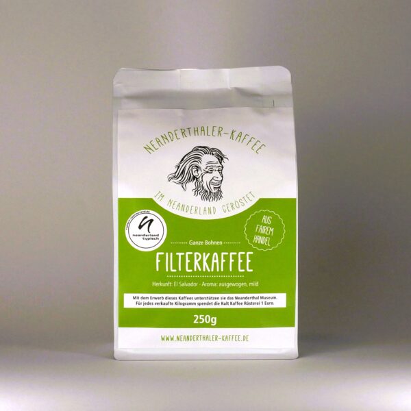 Neanderthaler-Kaffee Filter